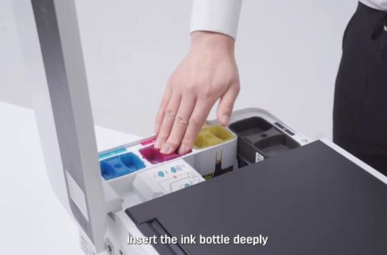 Impressora Eorror Deli vazia de tinta 24 D311 NW