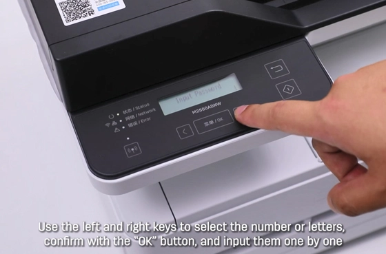 Impressora Deli M3100 Modelo WiFi-Móvel-Mopria