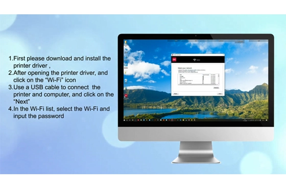 04 Deli Impressora P3100 Modelo WiFi-Móvel-Mopria
