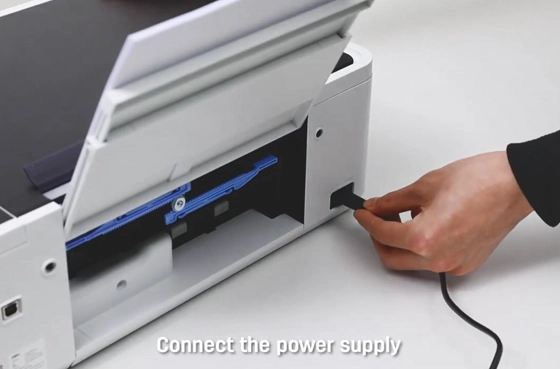 04 Configurações Impressora Deli D311NW Impressora jato de tinta