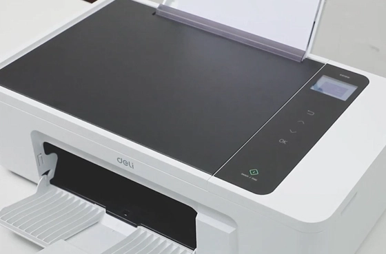 Impressora a jato de tinta D311NW, impressora Deli, configuração de rede, 08