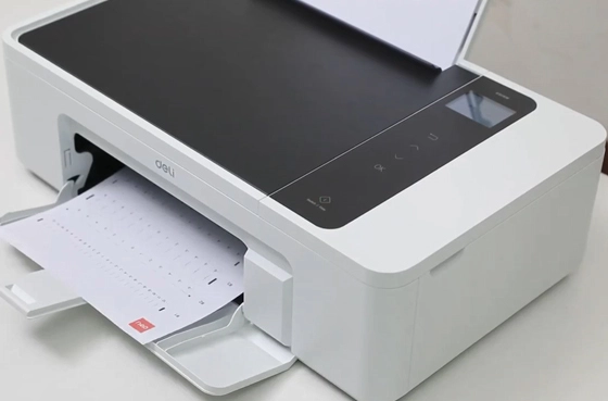 09 Calibração via computador Deli impressora jato de tinta D311NW impressora