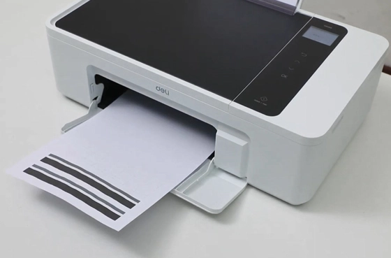 11 impressão cabeça de limpeza via computador Deli impressora D311NW impressora jato de tinta