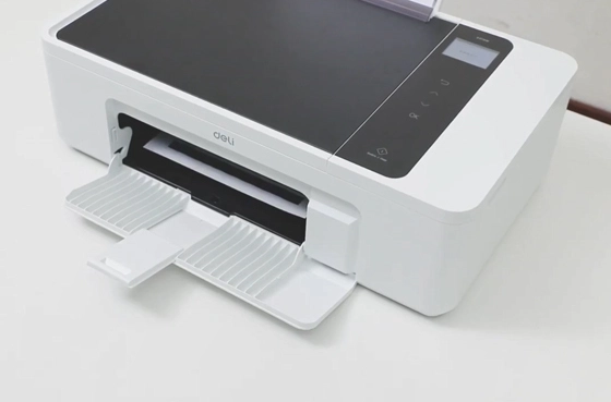 12 Impressora Deli Impressora D311NW para limpeza de cabeça de impressão, impressora a jato de tinta