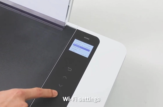 Impressora jato de tinta D311NW Impressora Deli Impressão Inteligente 18 Móvel