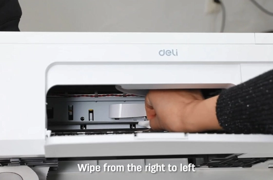 Impressora a jato de tinta D311NW, impressora Deli de limpeza com grade óptica 20