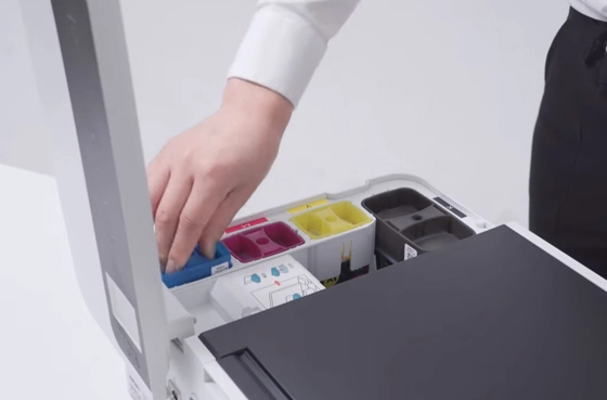 23 Solução de erro vazia de tinta