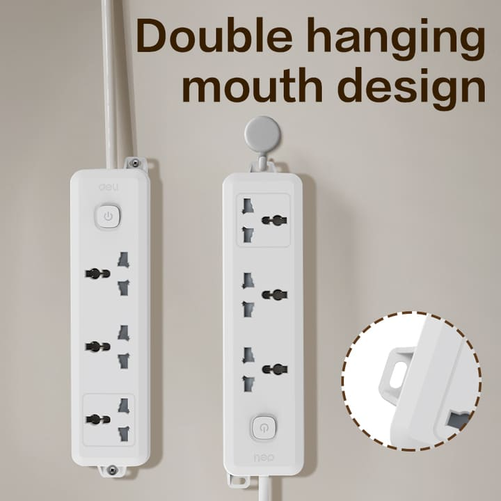 et702h 3 holes 5m universal conventional power strip supplier