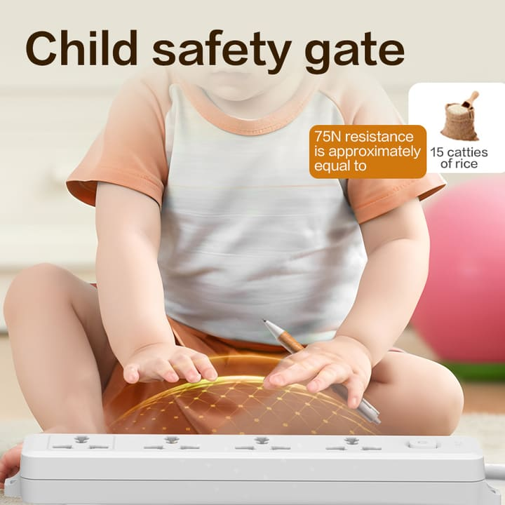 et704h 4 holes 5m universal conventional power strip company