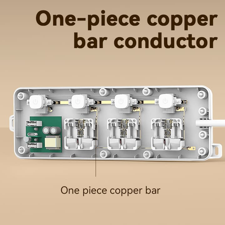 et711h 4 holes 2m universal conventional power strip china