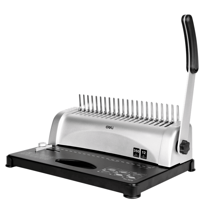 e3870 12 sheets a4 metal comb binding machine manufacturer