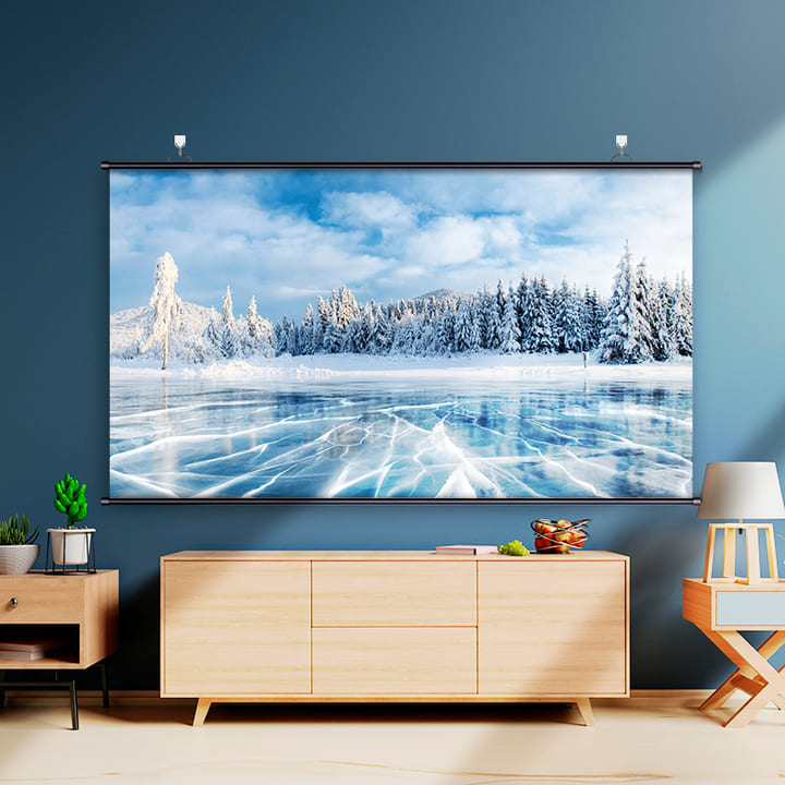 e50448 eu 100 inch hang projector screen manufacturer