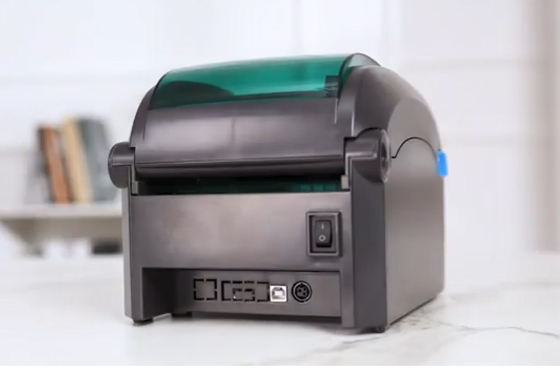 01 Deli ES401 Impressora de Etiqueta Térmica