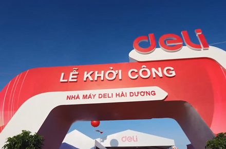 Destaques da cerimônia de abertura inovadora da fábrica Deli Vietnam Hai Duong