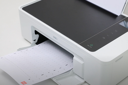 Impressora jato de tinta D311NW Calibração via computador Deli Impressora jato de tinta