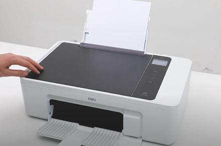 Impressora a jato de tinta D311NW, impressora Deli de configuração de cópia