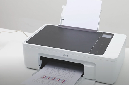 Impressora a jato de tinta D311NW Impressora de impressão dupla face manual Deli