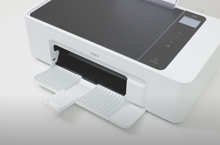 Impressora Deli Impressora D311NW, impressora a jato de tinta, limpeza de cabeça de impressão