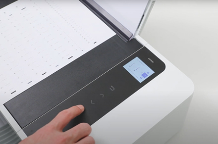 Impressora a jato de tinta D311NW Impressora Deli Configurações