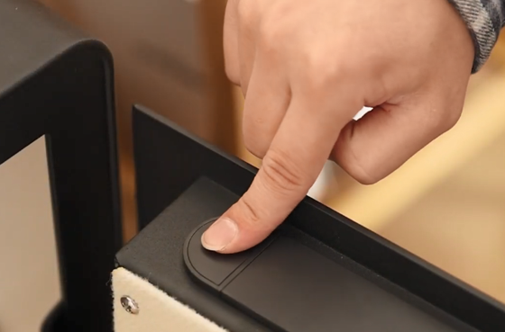 01 Deli ET550 Série Senha Eletrônica Caixa de Depósito Seguro