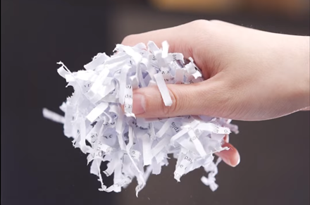 Triturador de papel Deli E9947