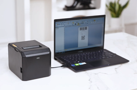 Impressora térmica do recibo de Deli ES301 ES302