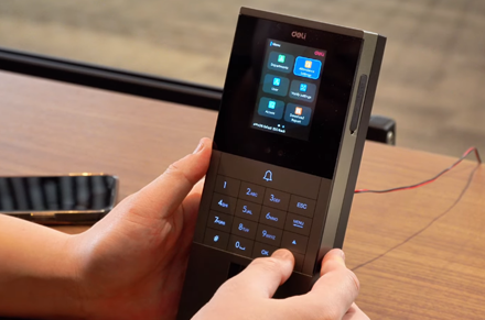 Máquina de controle de acesso Deli ES602 SDK