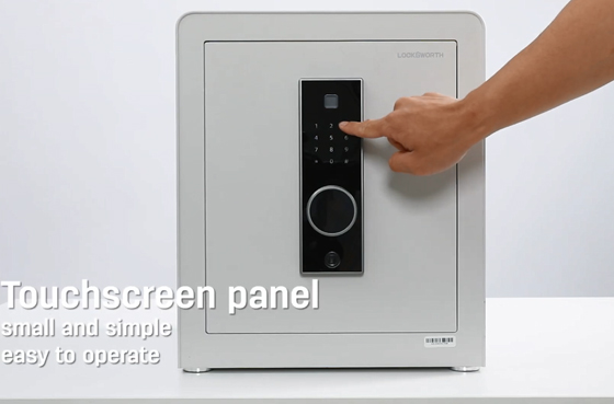 01 LOCKSWORTH VS4553 Senha da série e segurança digital de impressão digital