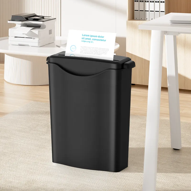 Triturador de papel pequeno com corte em tiras ET101SC