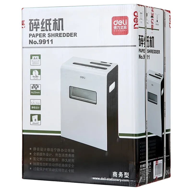 E9911-EU P4 Triturador de papel pequeno