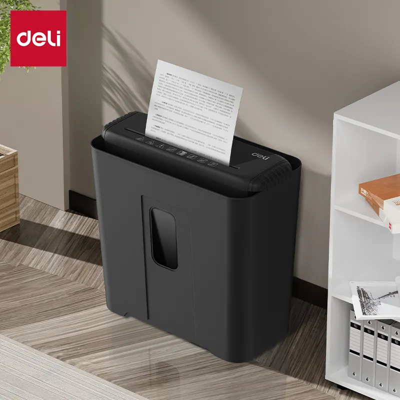 Triturador de papel pequeno com corte de tiras ET102SC