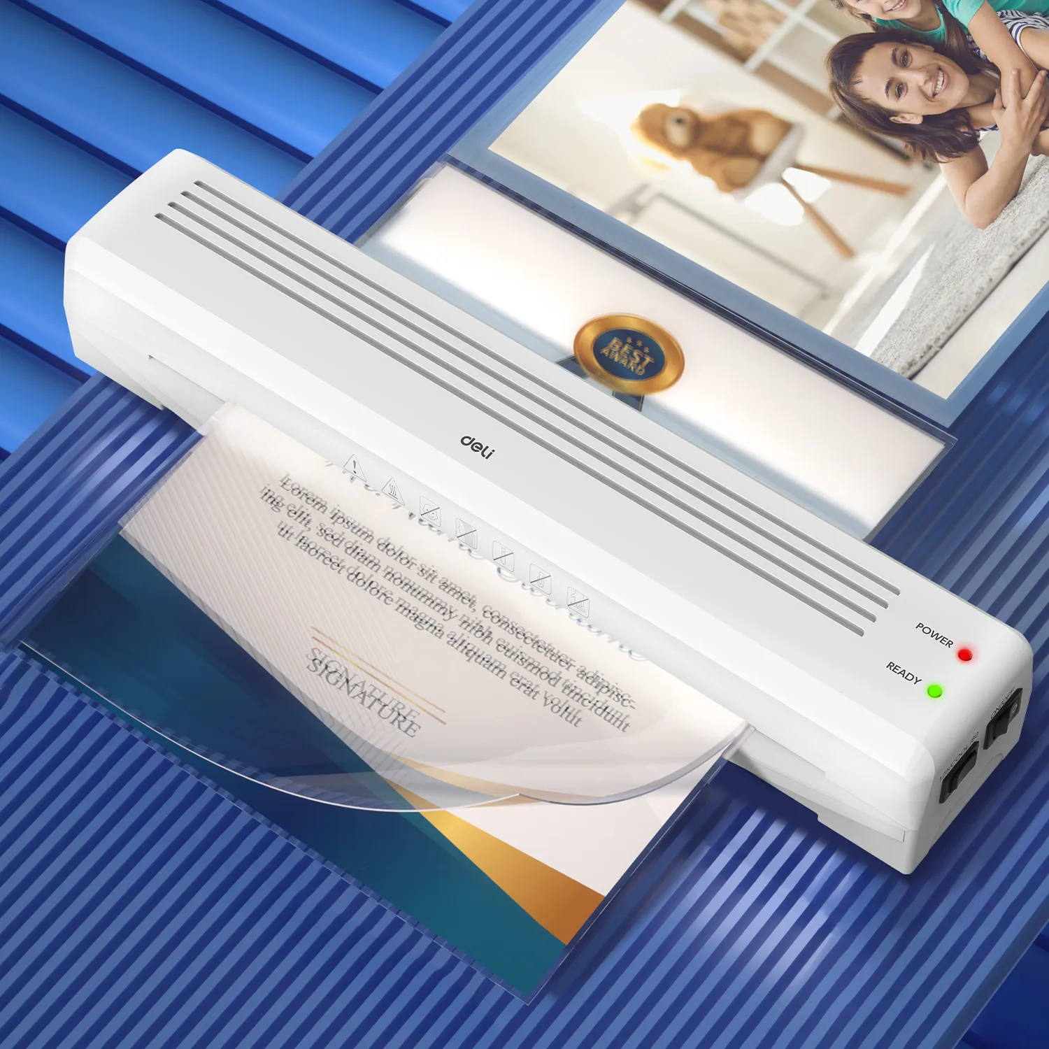 E14379 80-125 mic Laminador de Plásticos A3