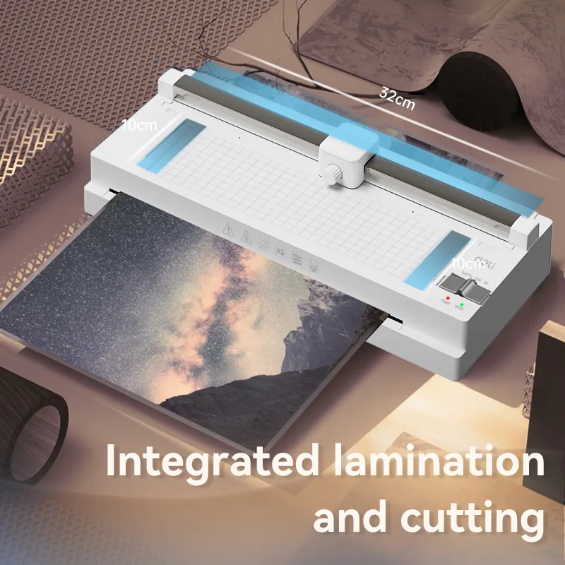 Laminador multifuncional 3 em 1 ET110 70-125 mic A3
